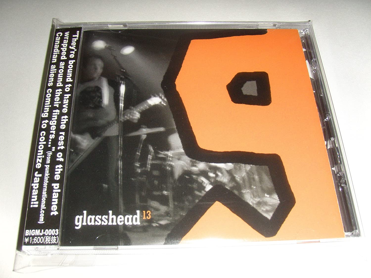

CD GLASSHEAD - Thirteen GIGMJ0003 IDENTITY 2001 Japan ObiRock Used