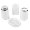 Bathroom Set Multifunction Simple Practical Feel Comfortable Stainless Steel Bathroom
