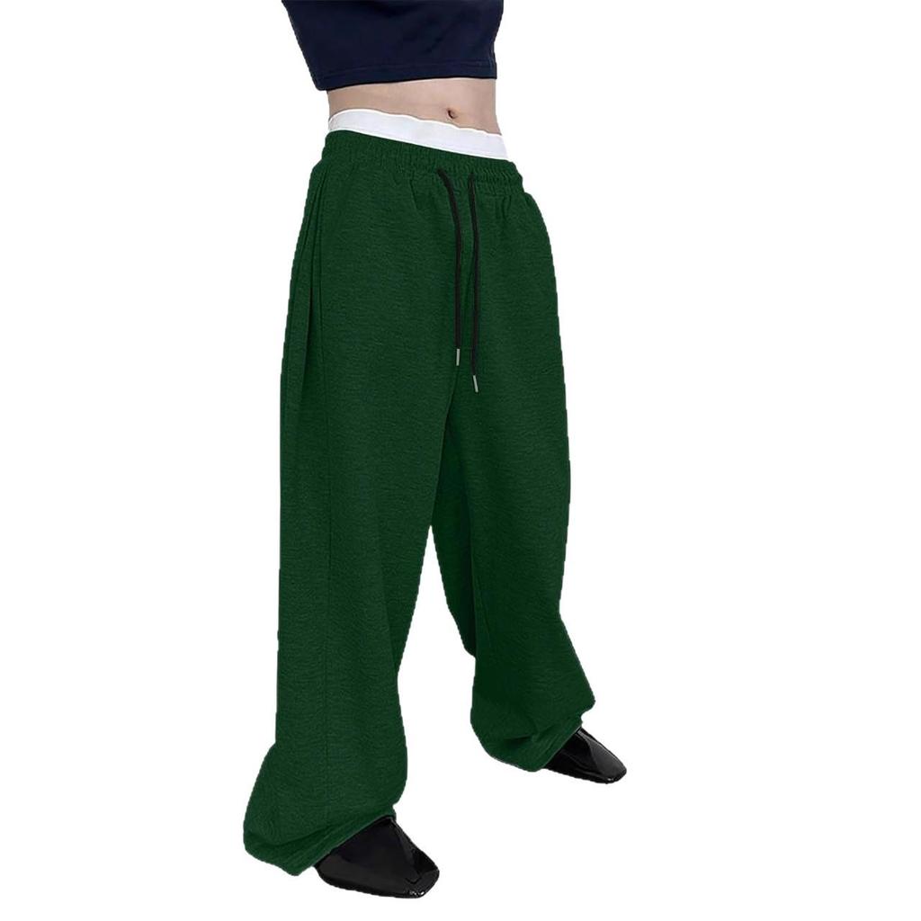 Herren 2025 Kordelzug-Hose - Gerades weites Bein, lockere Passform, lange Ärmel, mit Taschen Sportbekleidung.