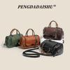 Borsa Boston Vintage da Donna a Tracolla