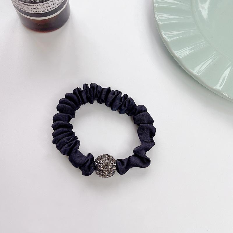 Корейские кожаные резинки для волос премиум-класса 2025: Изысканные эластичные резинки-скранчи для женских хвостиков и пучков