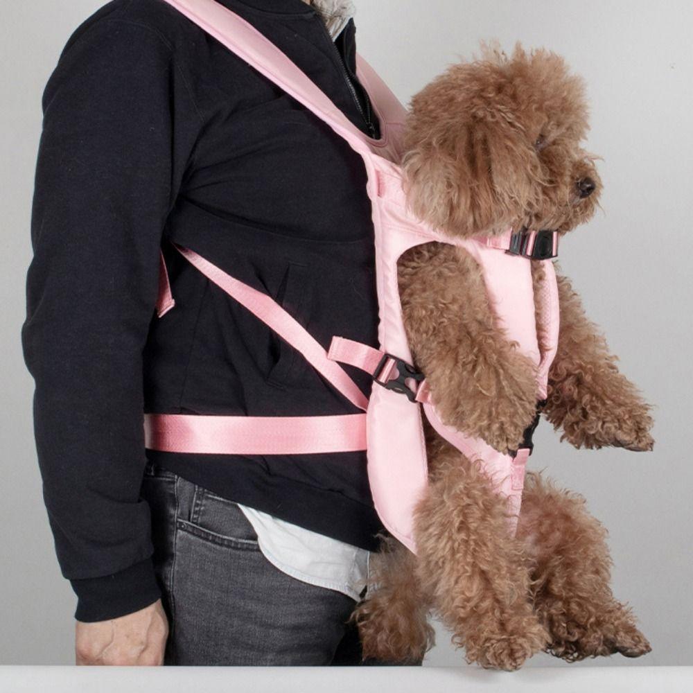 Hands Free Pet Front Backpacks Breathable Portable Pet Bag Practical Dog Outgoing Bag  Outdoor