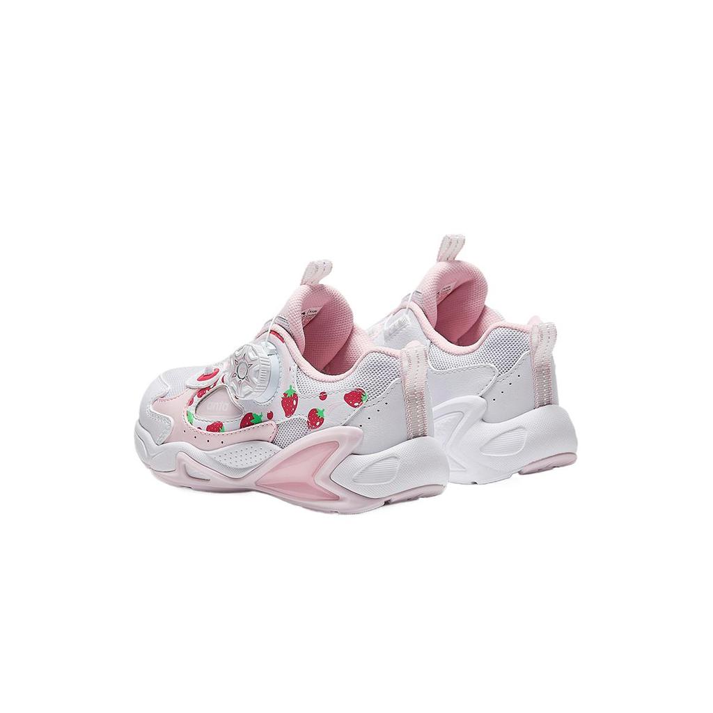 Anta Kids Lifestyle Series Comfortable Casual Fashion Durable Kids Casual Shoes Kids Casual Shoes White Pink Red 322449926-3