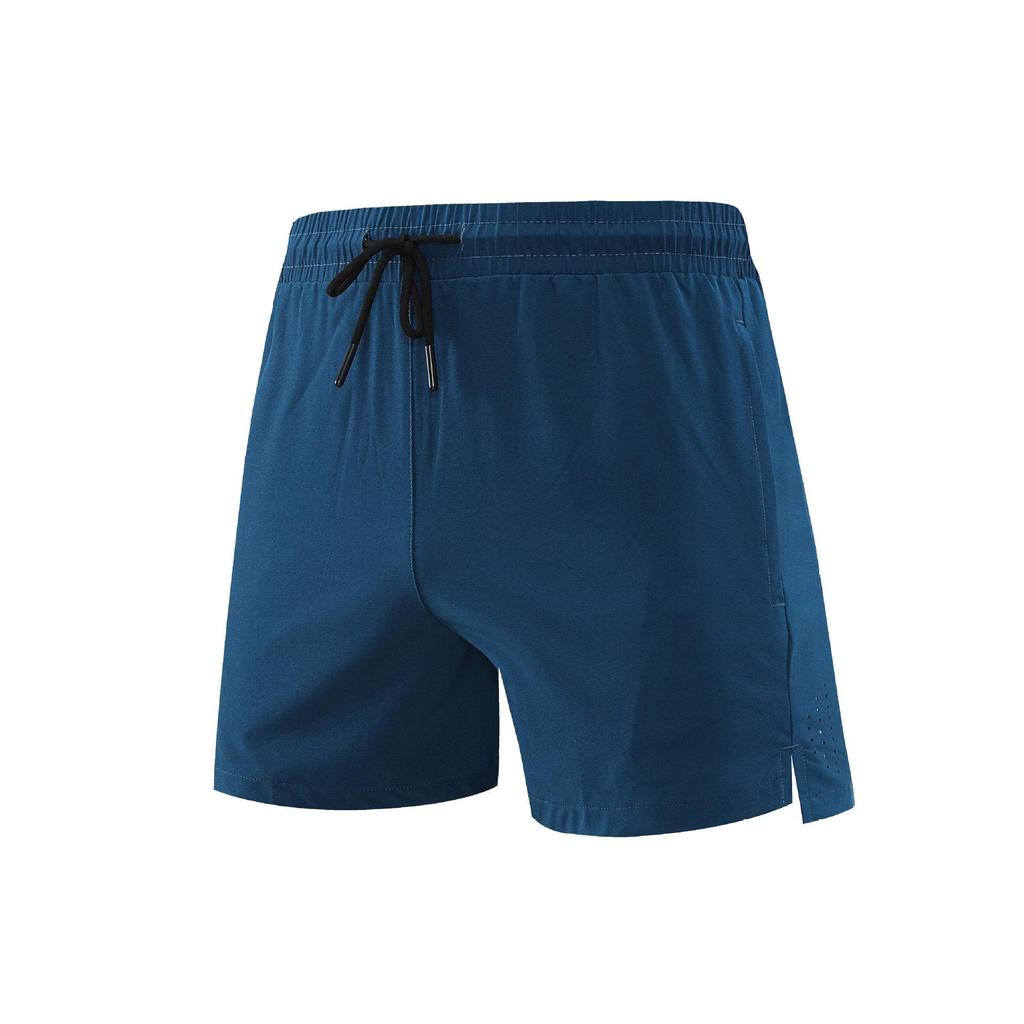 Men's Quick-Dry Mesh Running Shorts, 3/4 Length, Stretch & Breathable for Marathon Fitness