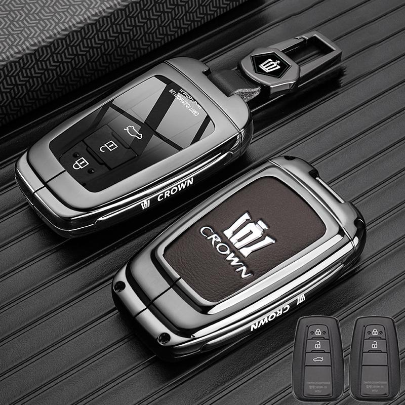 Suitable for the new Crown Land Cruiser keycase dedicated to S8 Land Cruiser Luxury Flagship Edition car bag buckle shell JH8
