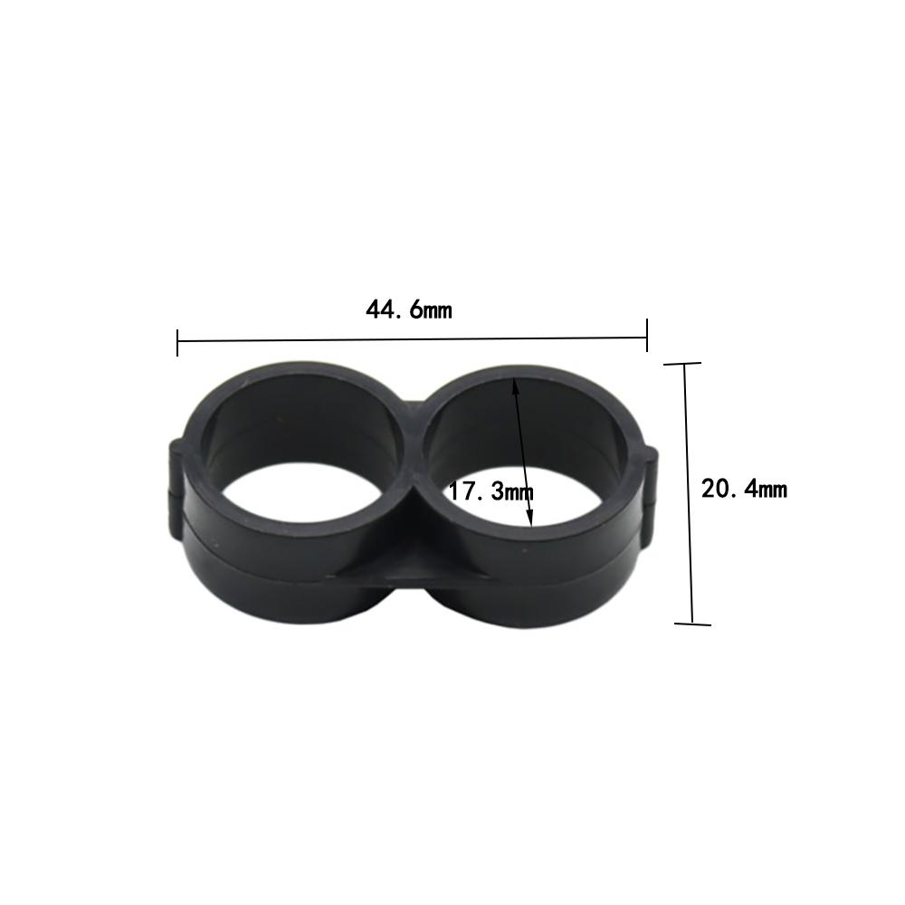 10pcs Pack DN16 Drip Irrigation Fittings Folding Plug 16mm End Cap for Water Saving Garden Irrigation System
