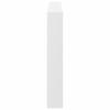 LED Headboard with Shelves White 180 x 17 x 102 cm