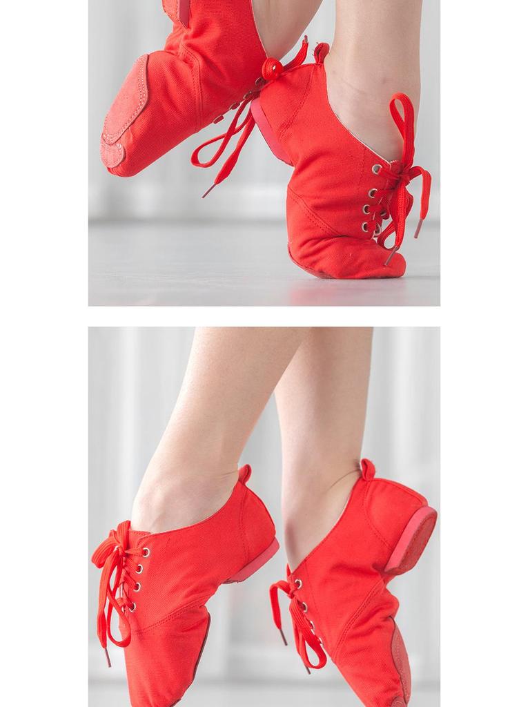 Unisex Canvas Jazz & Ballet Dance Shoes for Kids and Adults