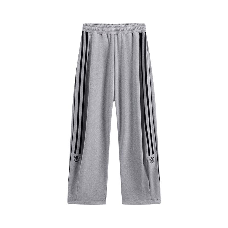 Kappa Women's Striped Loose Straight-Leg Sport Pants