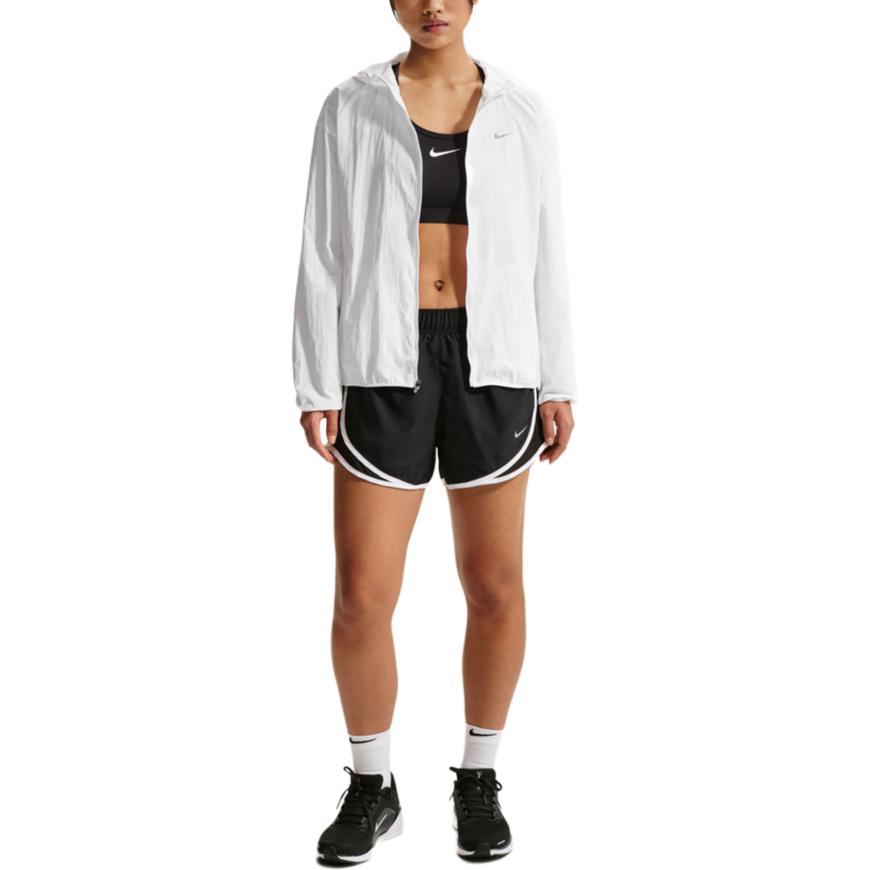 Nike As W Nk Tempo Uv Light Jacket Solid Color Zipper Hooded Long Sleeve Women Jackets IH7974-100