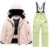 Kinder-Winter-Skianzug - Warm, Wasserdicht, Winddicht, Einteiliger Skianzug für Jungen & Mädchen