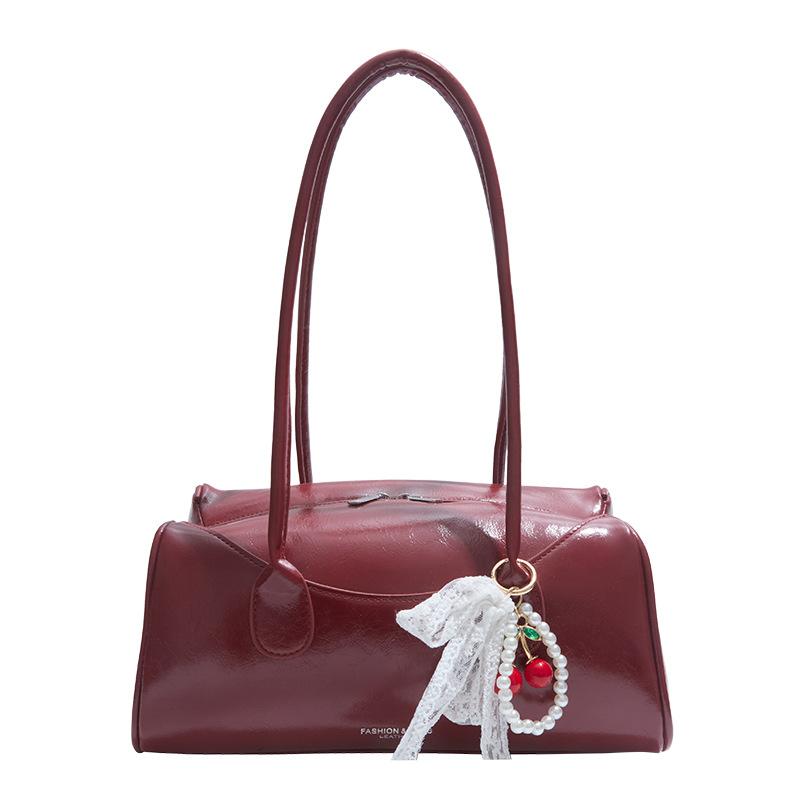 Bolsa Feminina Nova Moda Versátil Grande Capacidade Comutadora Bolsa de Ombro