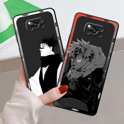 Custodia per telefono in silicone per Samsung Galaxy M52 M30s M32 5g M22 M23 M31 M12 M51 M13 M33 Jujutsu Kaisen Gojo Satoru Lupo Funda Cover