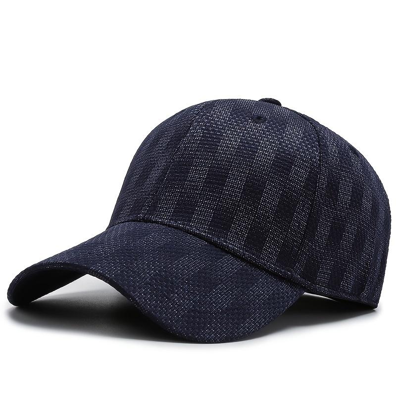 1pc Unisex Sunshade Breathable Fully Sealed Baseball Cap With Curved Brim For Outdoor Sport
