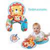 2-in-1 Baby Bauchlage Kissen Spielmatte Frühe Taktile Spielzeuge für Säuglinge Rutschfestes Baby Stützkissen Geschenke für Neugeborene Kleine Jungen Mädchen