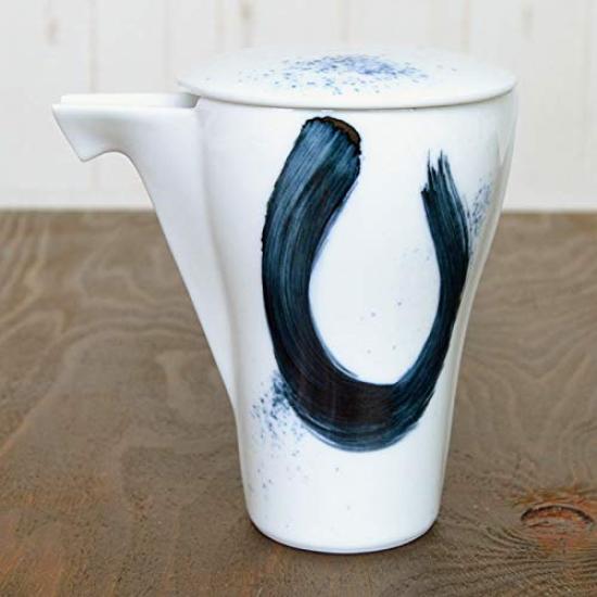 Dag Arita-porselen Sake-sett med Tokkuri og Ochoko En perfekt dagsgave med et kort fra Laget i Farsgavekopper. Fars Ryumon. Japan.