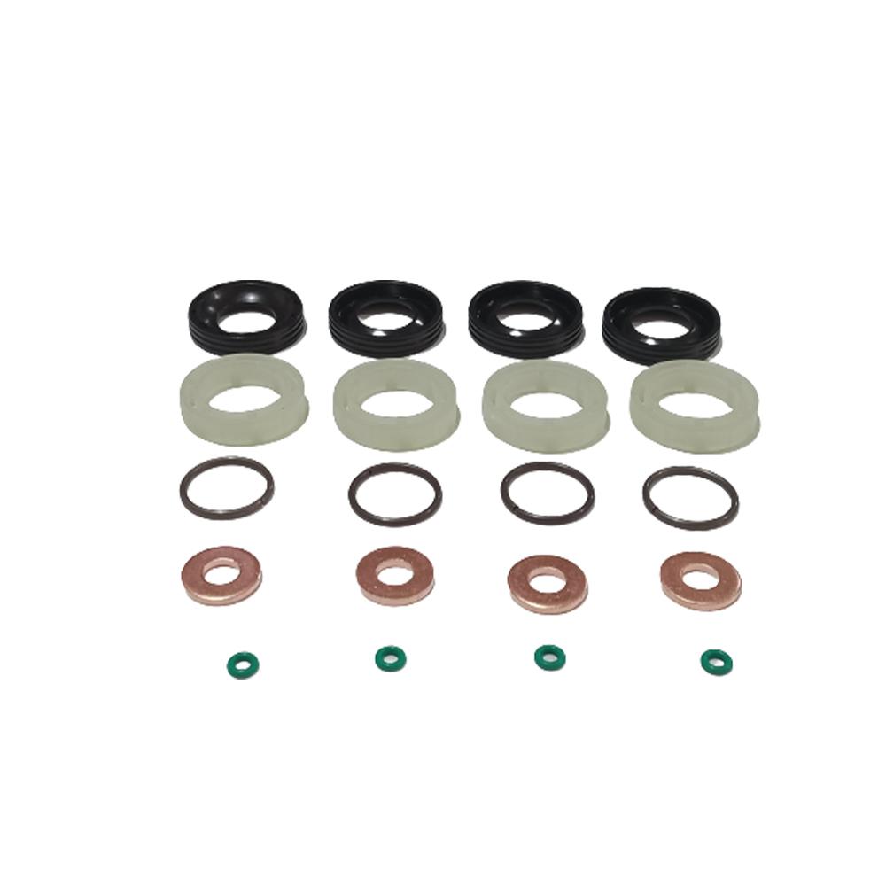 1982A0 Fuel Injector Seal Washer O-Ring Kit For 1.6 HDI Peugeot 207 307 407 Partner Citroen C2 C3 198185 1378433 1314368 198299