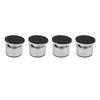 4Pcs Spker Isolation Feet Pad Aluminum Alloy   Spker Spike Pad for Subwoofer Amplifier CD DVD Player