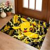 Pikachu Power Living Room Nonslip Area Rug Soft Carpet For Bedroom Game Playroom Sofa Office Home Decor Doormat Christmas Gift C922433