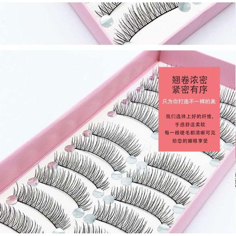 Lashie - Natürliche Mehrfachpackung künstliche Wimpern