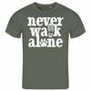 Unisexs Tshirt Never Walk Alone S To Xxl Dog Dog Pet Dogmum Walking