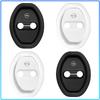 4pcs Car Door Cushion Silicone Door Lock Buckle Protective Cover For Opel Astra H G J Insignia Mokka Zafira Corsa Vectra B C D