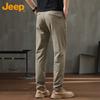 Jeep Men's Casual Straight-Leg Trousers