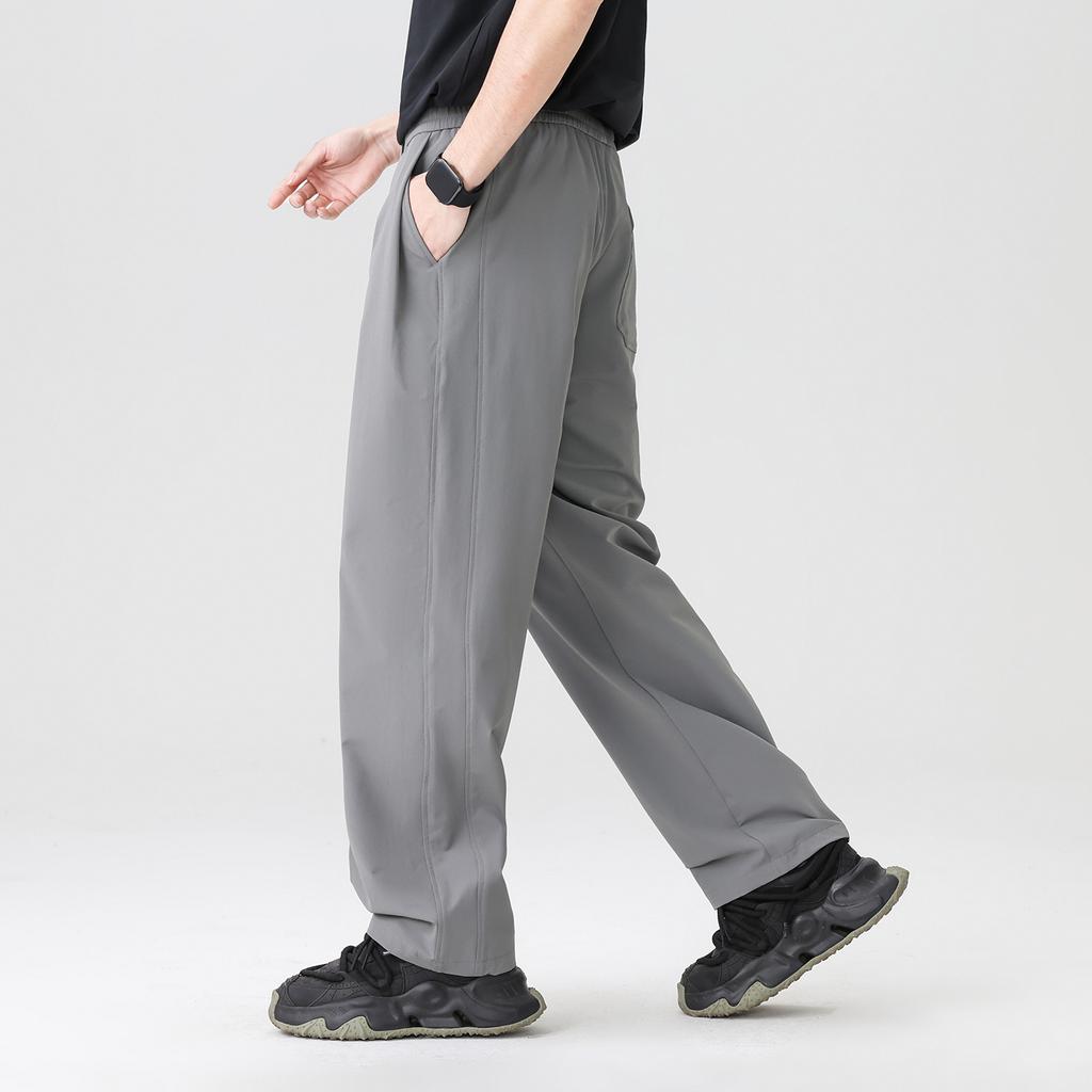 Summer Unisex Loose Straight Leg Casual Pants