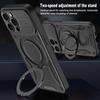 For iPhone 14 Pro Max Case Compatible with MagSafe Shockproof TPU + PC Phone Back Cover with Kickstand