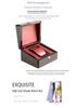 Solid Wood Painted Jewelry and Watch Box with Flip Lid - High-End Gift Packaging In Stock