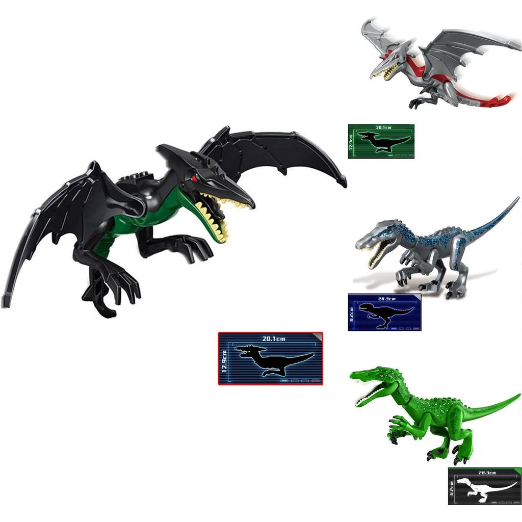 Pädagogisches Jurassic Park Baryonyx Bausteinspielzeug für Kinder