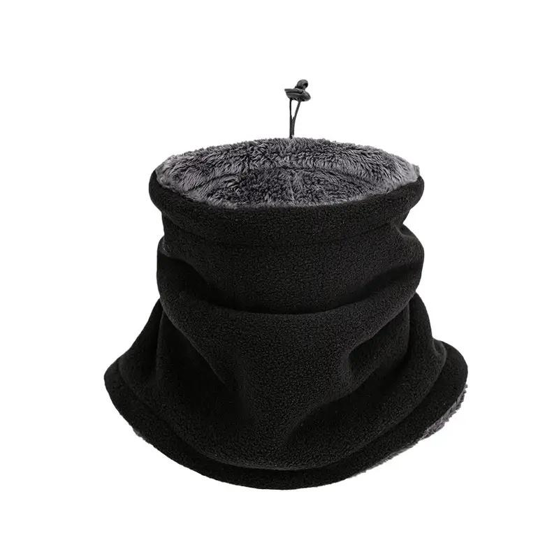 

Men s Thermal Neck Gaiter, Windproof & Breathable Knit with Fleece Lining for Winter Cycling & Outdoor Activities. чёрный