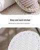 Fashionable Cross-Border Open-Toe Non-Slip Slippers – Spring/Autumn Style with Flat Heels, Furry Design, and Thickened Sole for Couples