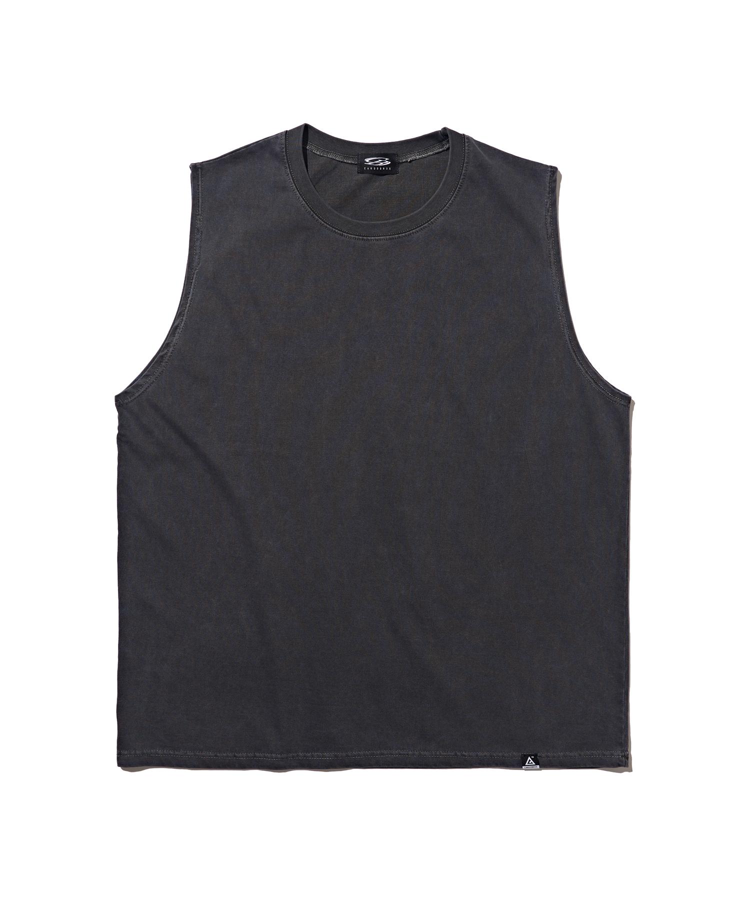 Cargo Bros Pigment Plain Sleeveless (Charcoal) Free