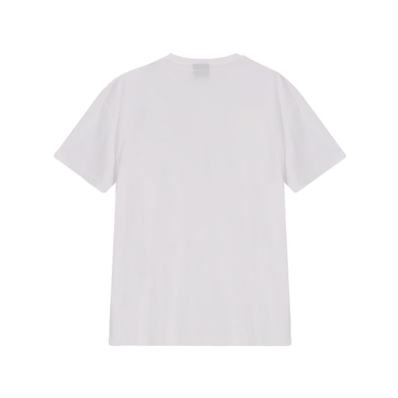 Emporio Armani Logo Decorated Loose Fit Round Neck Short Sleeve T-Shirt Women tops 7W000189-AF13919-U0002