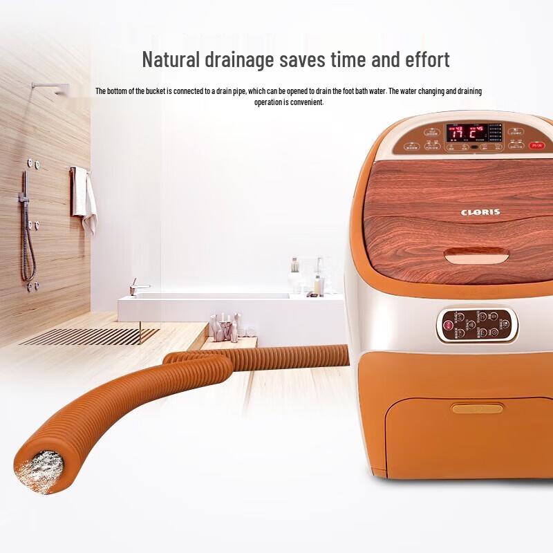 CLORIS Deep Knee-High Electric Foot Massager & Steamer