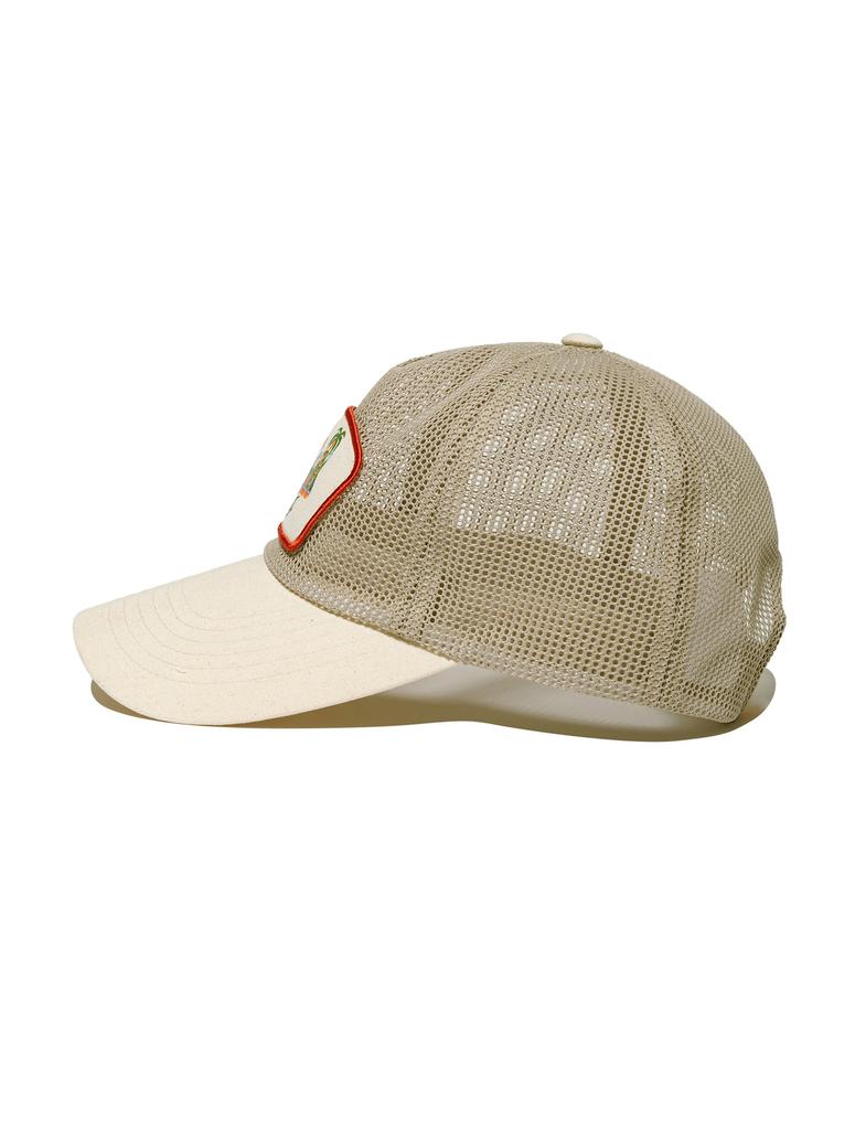 KODAK [Allan Berries] Seikodak Mesh Trucker Ball Cap Beige