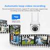 Wireless Security Camera Outdoor Home 360° Panoramic 2.4GHz WiFi 1080P Dome Cam