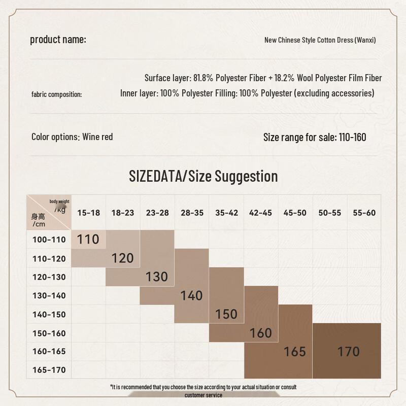 YEEHOO Girls' New Chinese Style Sleeveless Winter Dress