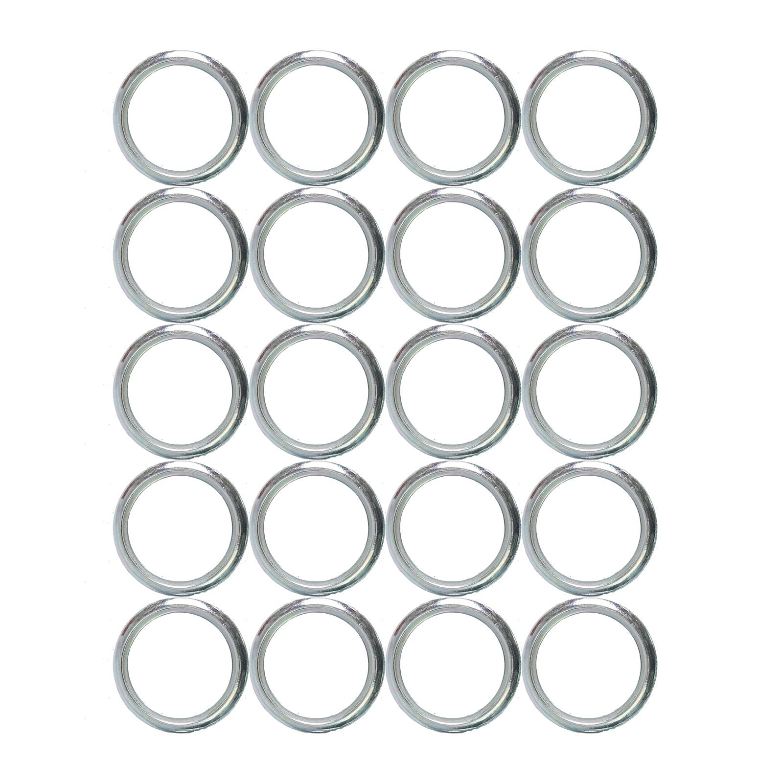 

20pcs Car Oil Drain Plug Crush Washer Gasket 16mm 803916010 Replacement For Subaru Forester Impreza 1993 1994 1995 1996 1997-24 серебряный