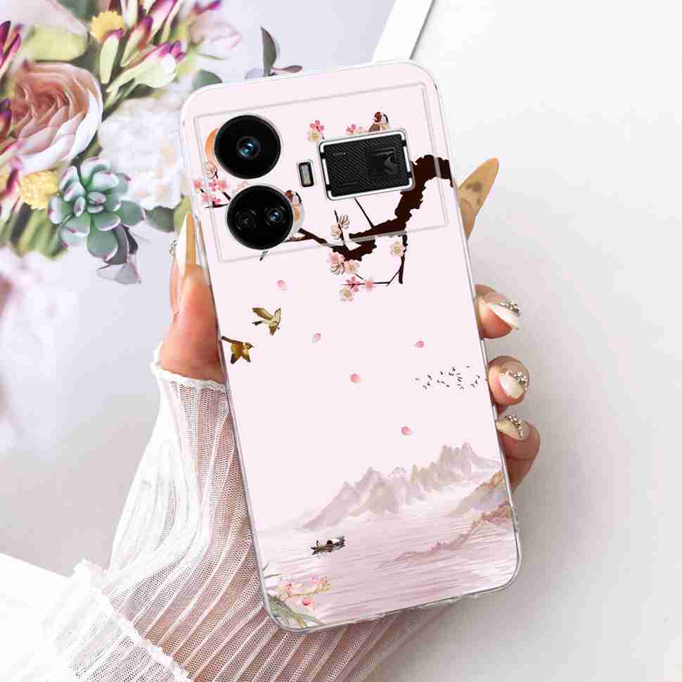 Bunte Mode Hülle für Realme GT5 5G RMX3820 Silikon TPU Abdeckung für Realme GT5 GT 5 240W 5G RMX3823 6.74" Bumper Handyhüllen