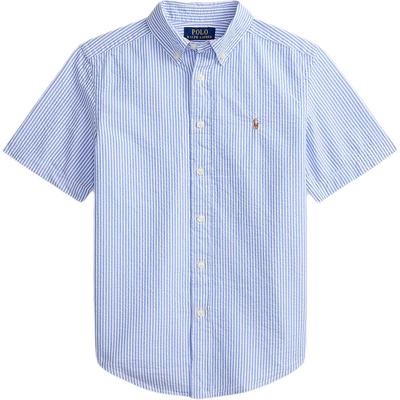 Polo Camisa Casual de Voile de Algodón a Rayas Corte Regular Niños Camisas para Niños 323B23252-002