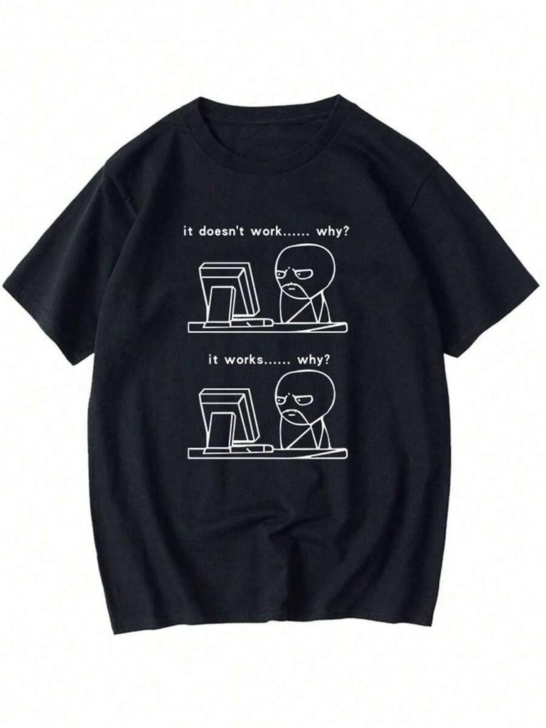 Unisex's Casual Summer Outfit T-Shirt