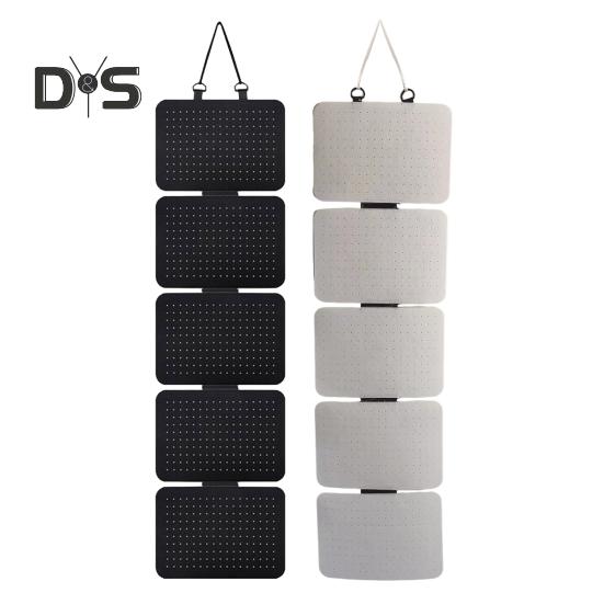 Wiszący emaliowany panel ekspozycyjny na spinki do klapy, organizer z 5 luźnymi kartkami, łatwy w montażu uchwyt ekspozycyjny na kolekcję odznak