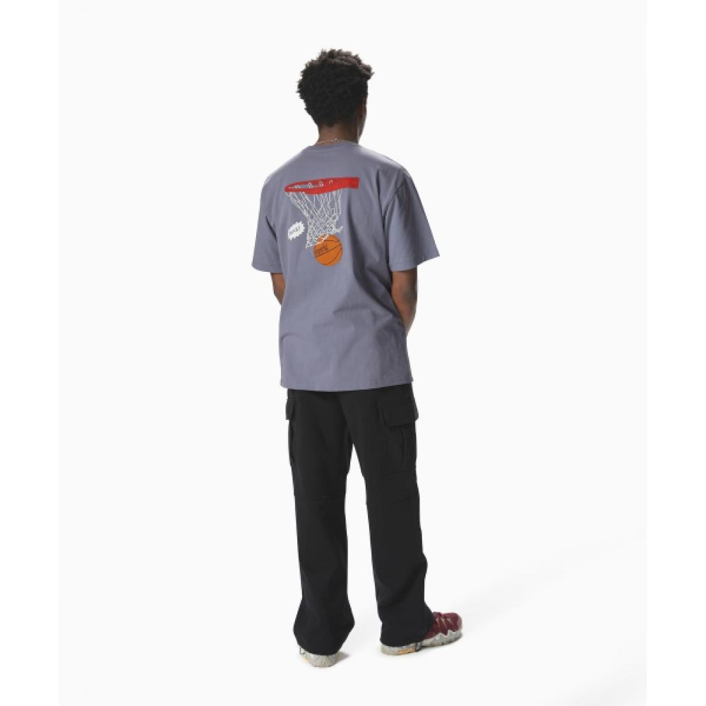 Thisisneverthat Dunk Hoop Tee Purple Grey