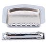 6 String Electric Guitar Adjustable Archtop Tailpiece Bridge Cover Plate AccessorySilver
