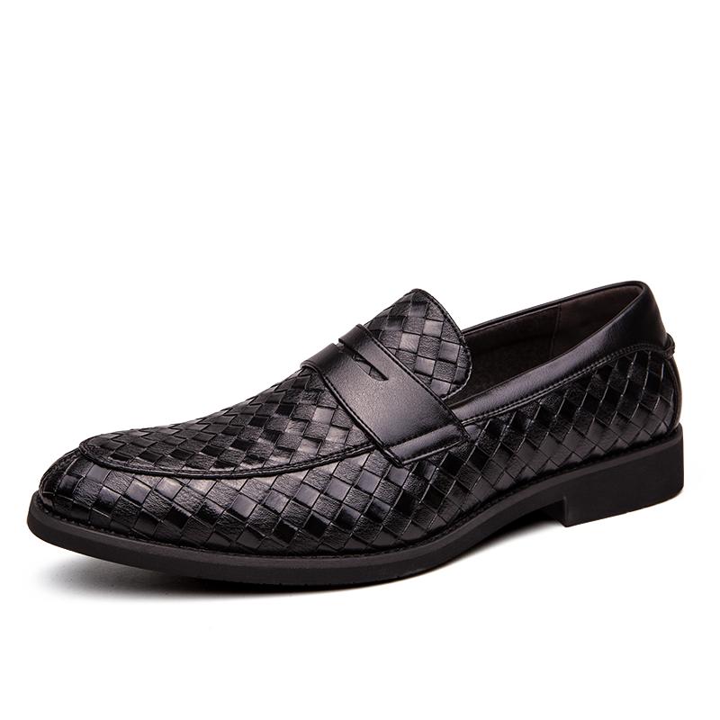 Fashion 2024 Spring Autumn Hot Selling Men's Loafers Commuting Versatile Flat Shoes Office Massage Soles Men's Business Casual Shoes