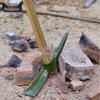 Large Camping & Outdoor Pickaxe Shovel