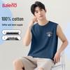 Baleno Men's JPB Crown Graphic Pure Cotton Sleeveless Vest