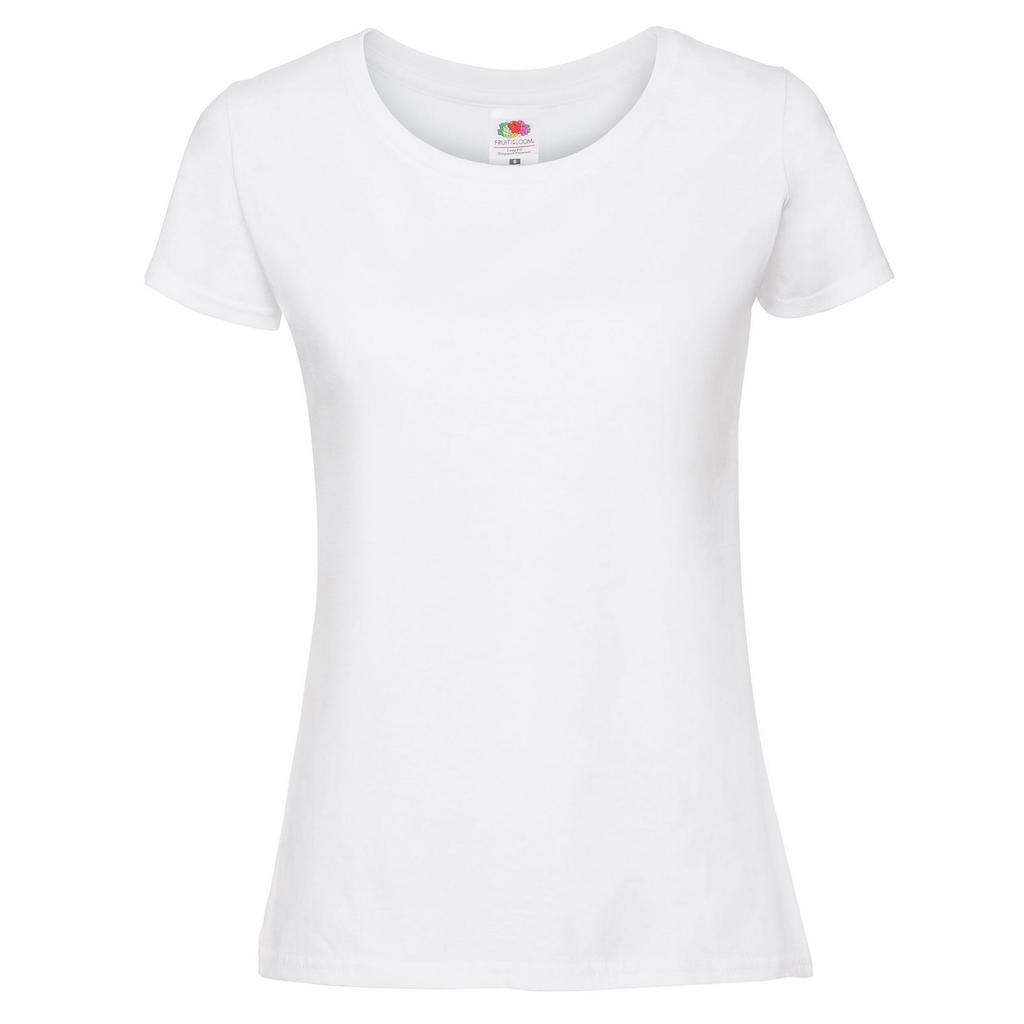 Fruit Of The Loom Womens/Ladies Iconic 195 Premium Ringspun Cotton T-Shirt